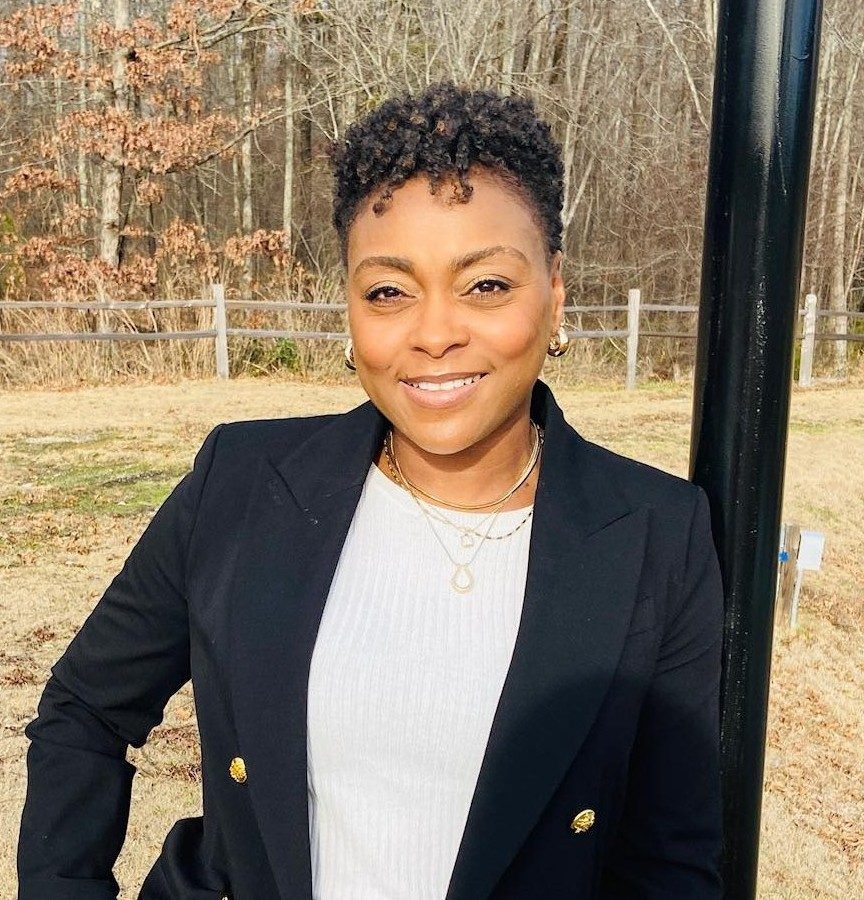 Dr. LaTosha Pinckney smiling outdoors